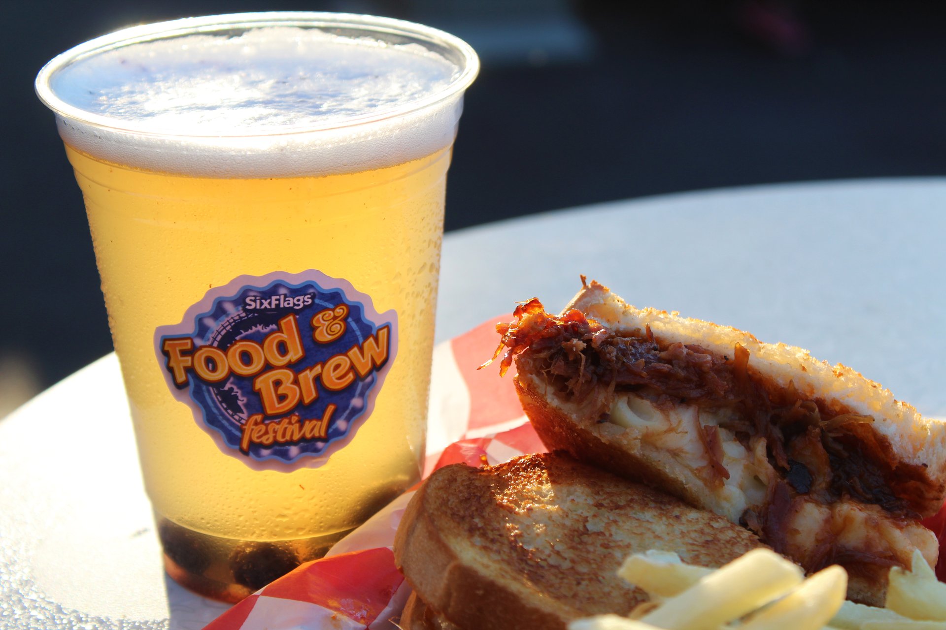 six flags food