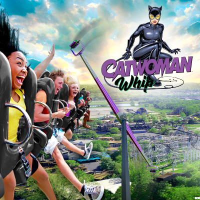 New in 2020 - CATWOMAN Whip | Six Flags St Louis