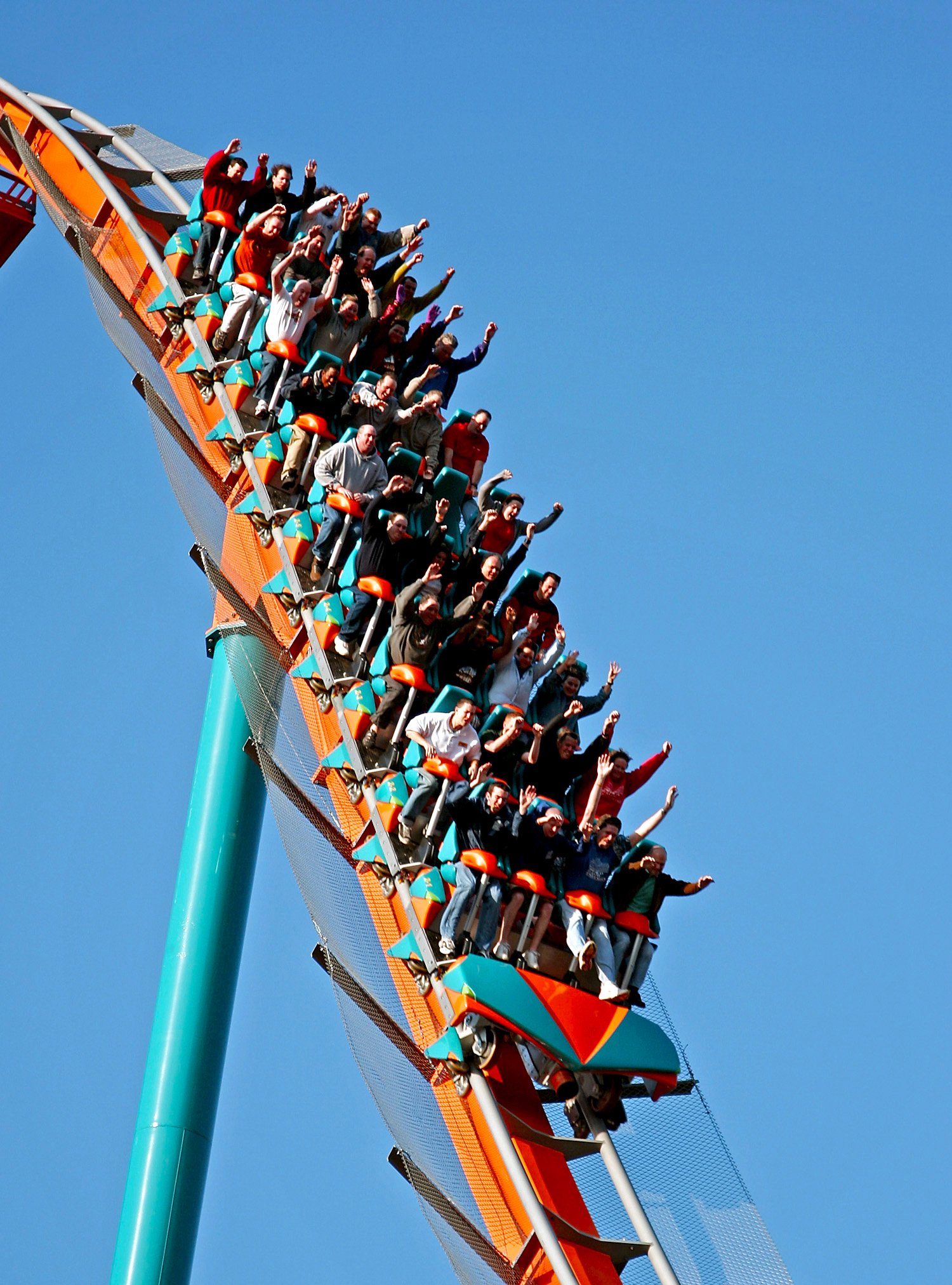 Download Six Flags Goliath Ride Pictures