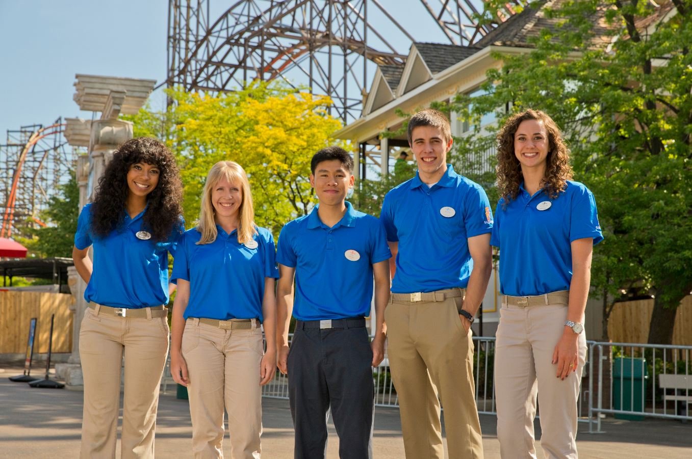 Image result for six flags uniform