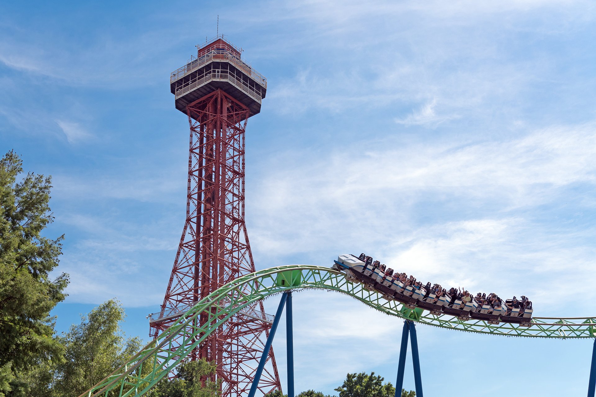 Six Flags Over Texas Height Chart