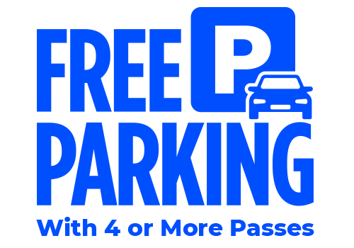 Free Parking with 4 Passes