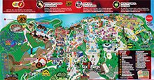 new jersey six flag map Park Map Six Flags Great Adventure new jersey six flag map