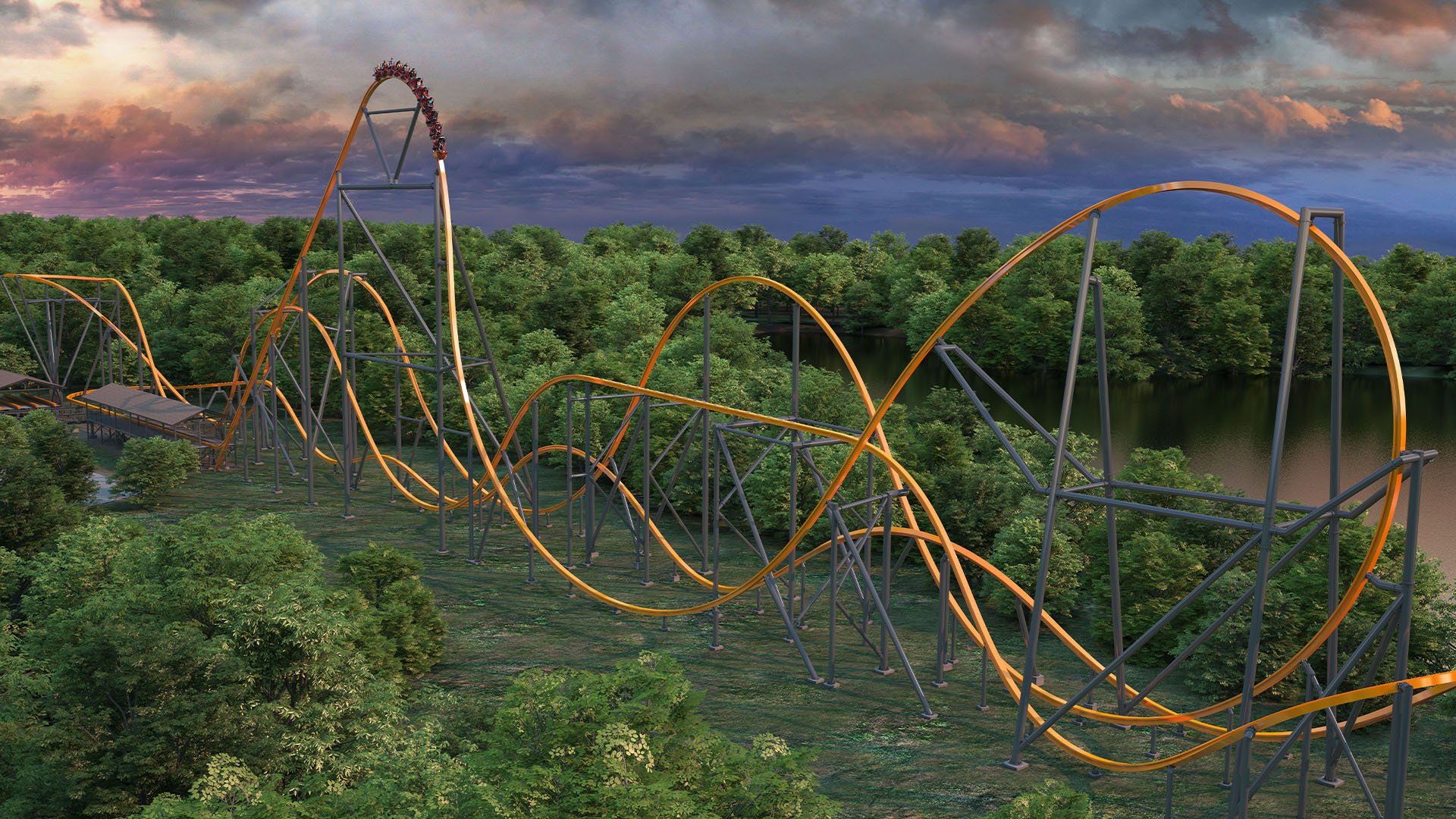 New in 2020 Jersey Devil Coaster Six Flags Great Adventure
