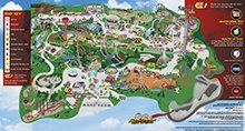 Park Map Six Flags Magic Mountain