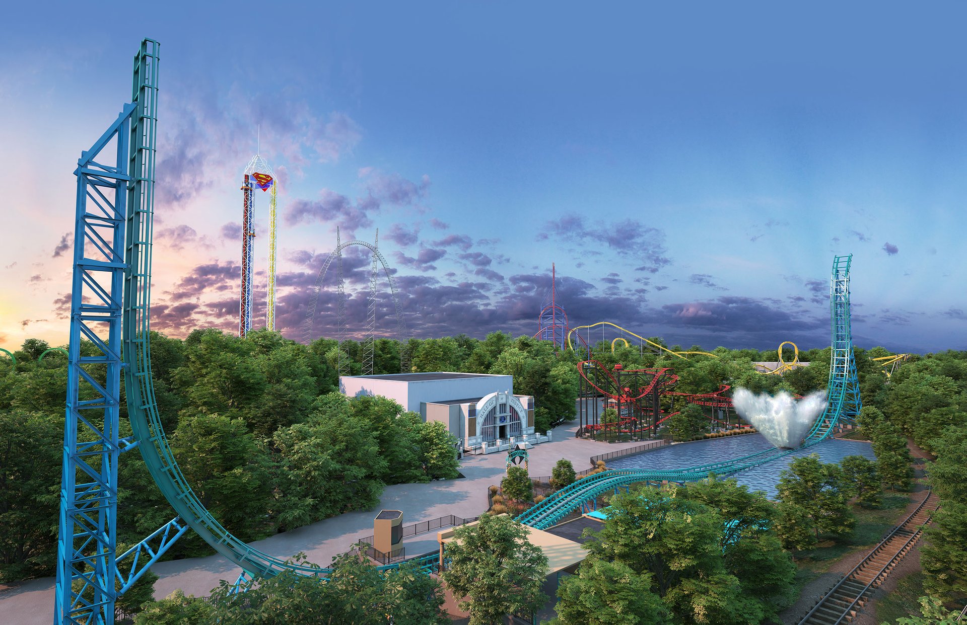 New in 2020 - AQUAMAN: Power Wave | Six Flags Over Texas