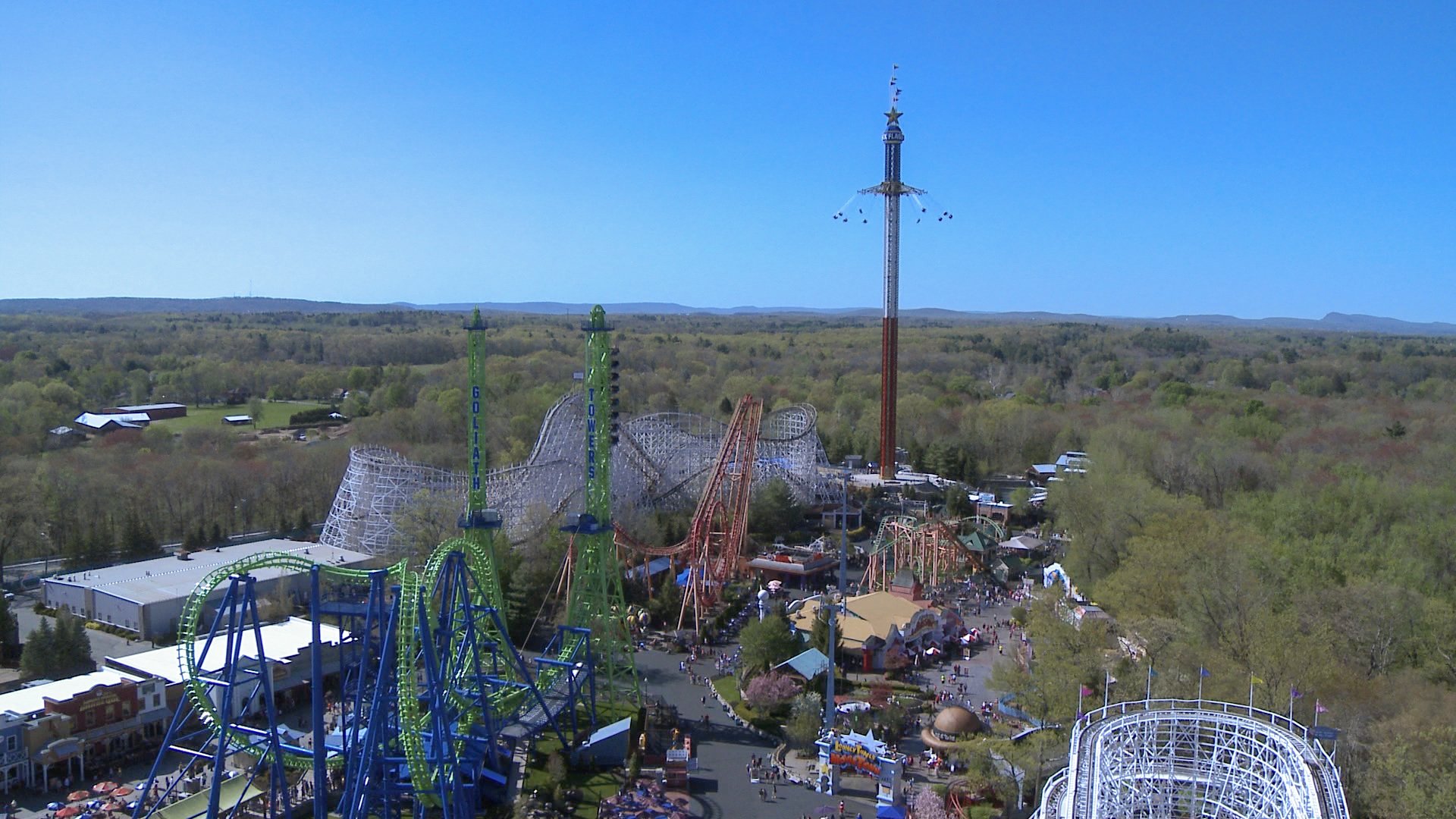 New England SkyScreamer Six Flags New England