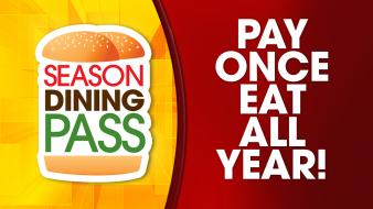 Pay once and save all year with a Six Flags Season Dining Pass.