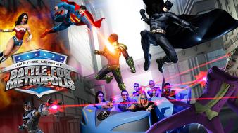 Justice league battle for metropolis