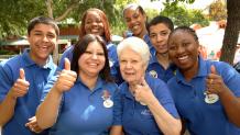 six flags employees