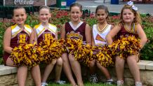 Cheerleaders at Sharp Cheer & Dance Competition
