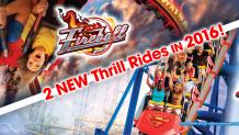 New coasters Fireball and SUPERMAN The Ride