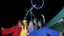 grads at senior high grad nite