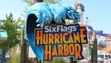 Hurricane Harbor Sign