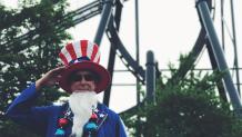 Uncle Sam standing proudly!