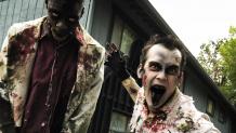 Zombies during Fright Fest.