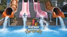 Shotgun Falls at Six Flags Hurricane Harbor