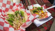 Food truck tacos