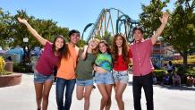 Group of teens