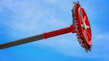 HARLEY QUINN Spinsanity at Six Flags New England