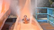 Slide at Six Flags Hurricane Harbor