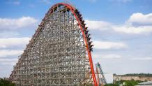 Iron Rattler Steel Roller Coaster Iron Rattler Steel Roller Coaster