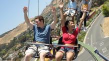 Teens enjoying SkyScreamer