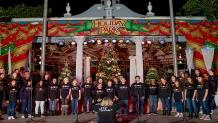 choir performing on stage