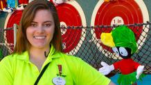 Seasonal games park employee