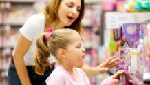 Child and Mom Shopping Child and Mom Shopping