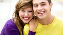 Smiling Young Adults Smiling Young Adults
