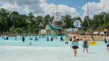 Memorial Day at Hurricane Harbor's Blue Lagoon