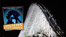 coaster at night