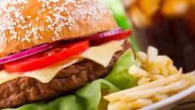 Burger and Fries Burger and Fries