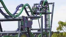THE JOKER 4D Coaster track