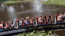 Mother's Day Runaway Mine Train ride
