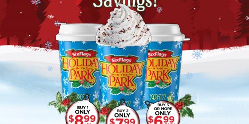 Hot Chocolate Souvenir Mug program at Six Flags New England