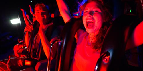 Guests riding CYBORG™