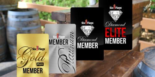 Different Membership card levels