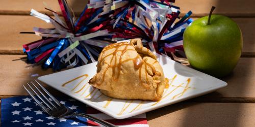 Baked apple dumpling