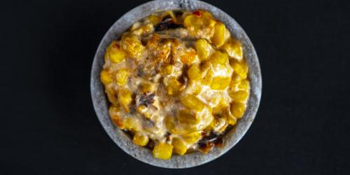 Cheesy Corn Bake in a Bowl