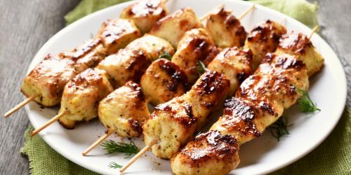 Filipino chicken kebobs