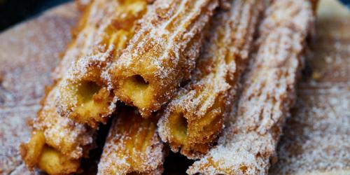 pumpkin spice churros