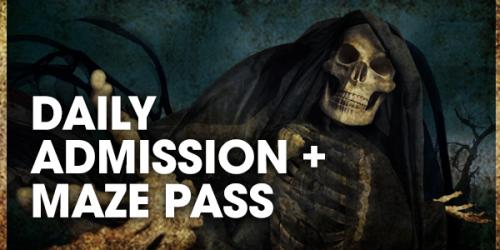 Park admission plus maze pass
