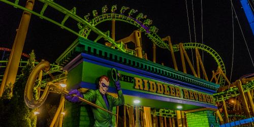 THE RIDDLER™ Revenge at Six Flags New England