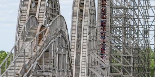 EL toro going down first drop