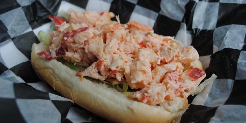 Lobster Roll from Food and Brew Festival at Six Flags New England