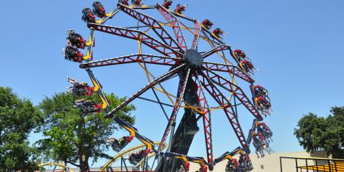CATWOMAN Whip at Six Flags Over Texas