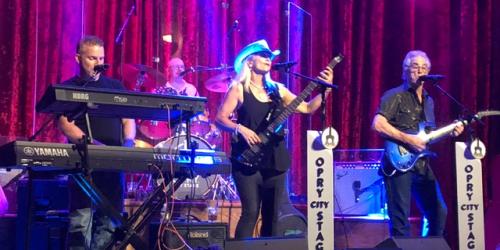 Due South Band on stage