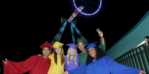 grads at crazanity during grad nite
